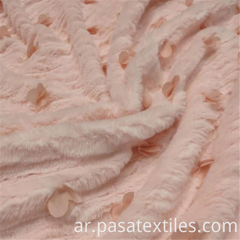 Rabbit Hair Brush Cloud Fabric